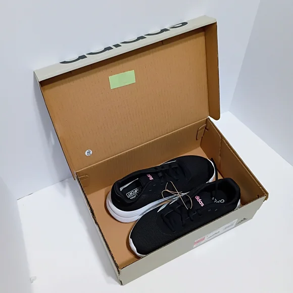 Adidas Cloudfoam Comfy Women's Black Running Trainers - Picture 10 of 11